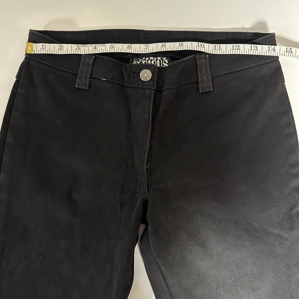 *RARE* VTG 90s Flame Jeans - Picture 7 of 11